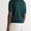 Cashmere and Silk-Blend Polo Shirt - BK Cashmere and Silk-Blend Polo Shirt - BK