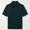 Cashmere and Silk-Blend Polo Shirt Cashmere and Silk-Blend Polo Shirt