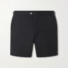 Straight-Leg Mid-Length Swim Shorts Straight-Leg Mid-Length Swim Shorts