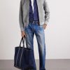 Slim-Fit Suede Bomber Jacket - OU Slim-Fit Suede Bomber Jacket - OU