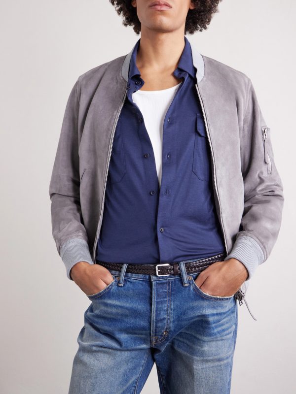 Silk and Cotton-Blend Shirt - CU Silk and Cotton-Blend Shirt - CU