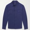 Silk and Cotton-Blend Shirt Silk and Cotton-Blend Shirt