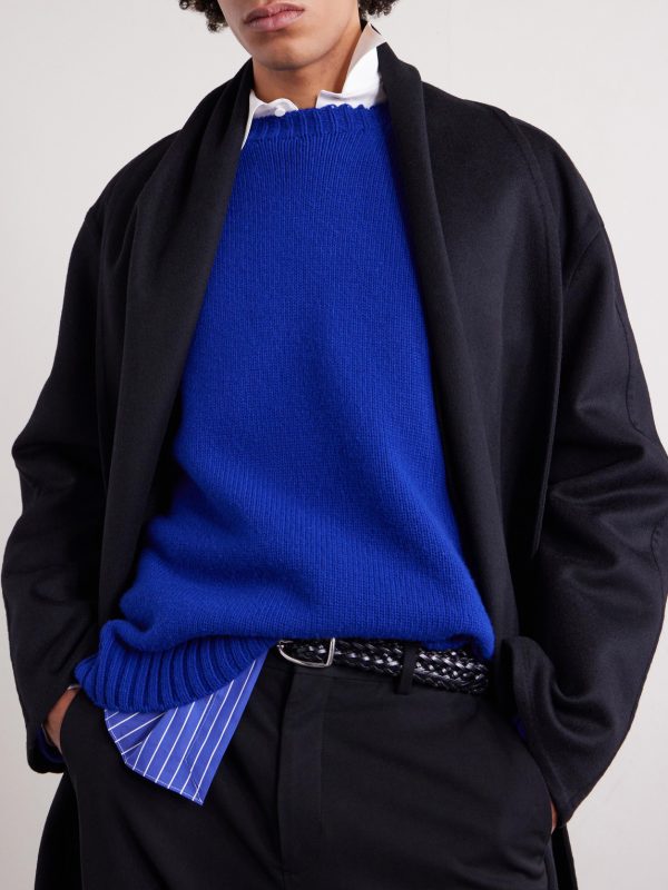 Wool and Cashmere-Blend Sweater - CU