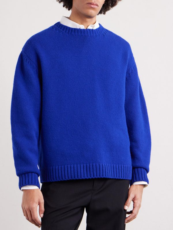 Wool and Cashmere-Blend Sweater - FR