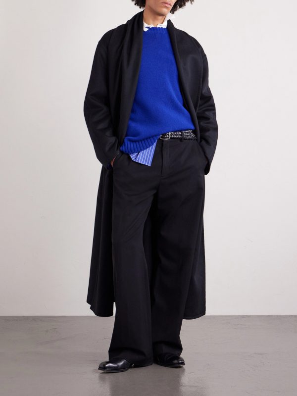 Wool and Cashmere-Blend Sweater - OU