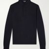 Cashmere and Silk Blend Polo Shirt