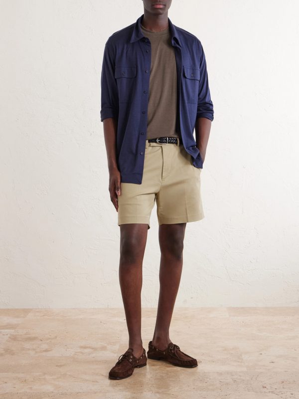 Lyocell and Cotton-Blend T-Shirt - OU Lyocell and Cotton-Blend T-Shirt - OU