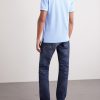Contrast-Tipped Lyocell-Piqué Polo Shirt - BK
