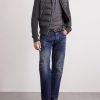 Slim-Fit Leather-Trimmed Quilted Shell and Wool Down Jacket - OU Slim-Fit Leather-Trimmed Quilted Shell and Wool Down Jacket - OU
