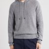 Logo-Embroidered Cashmere Hoodie - FR Logo-Embroidered Cashmere Hoodie - FR