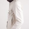 Slim-Fit Cotton-Satin Blouson Jacket - CU