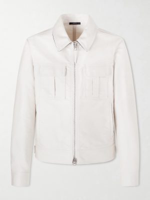 Slim-Fit Cotton-Satin Blouson Jacket Slim-Fit Cotton-Satin Blouson Jacket