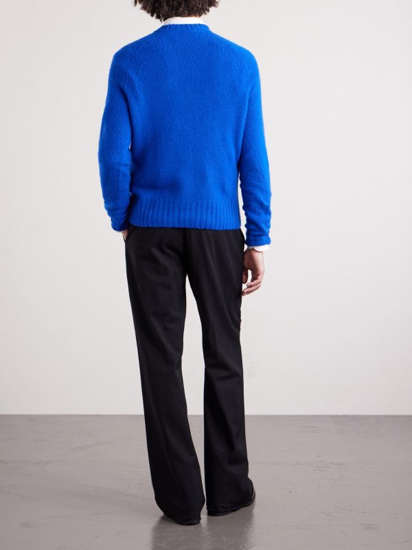 Brushed Cashmere Sweater - BK Brushed Cashmere Sweater - BK