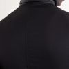 Peach Touch Leather-Trimmed Poplin Gilet - E1 Peach Touch Leather-Trimmed Poplin Gilet - E1