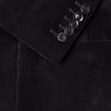 Panelled Suede Blazer - E2