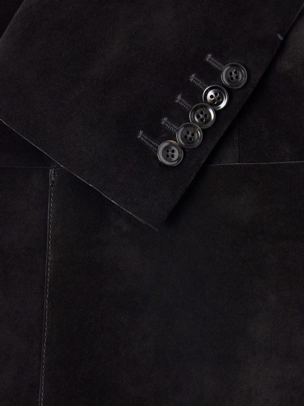 Panelled Suede Blazer - E2