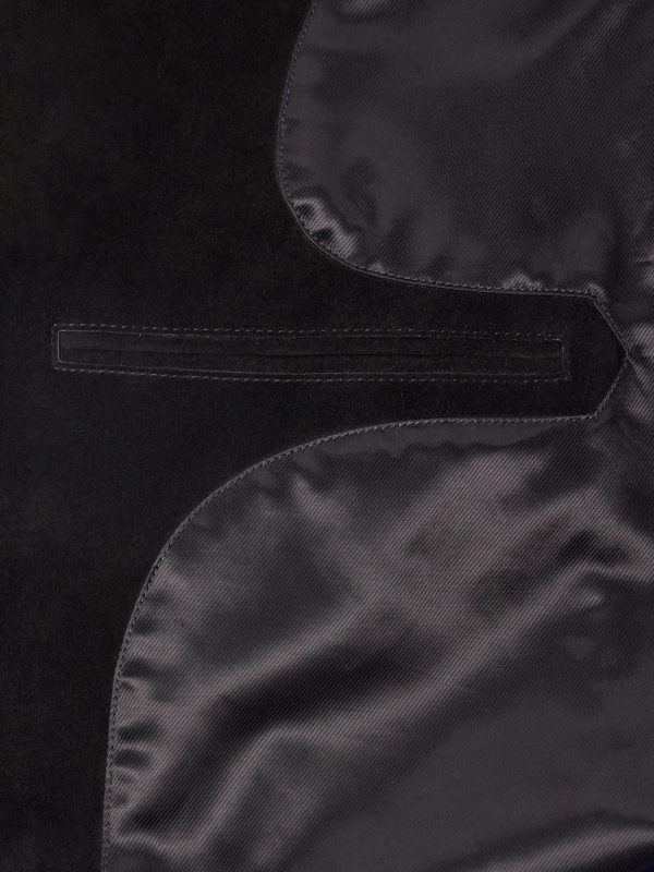 Panelled Suede Blazer - E3