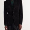 Panelled Suede Blazer - FR