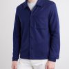Logo-Embroidered Cashmere Shirt - FR Logo-Embroidered Cashmere Shirt - FR