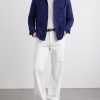 Logo-Embroidered Cashmere Shirt - OU Logo-Embroidered Cashmere Shirt - OU