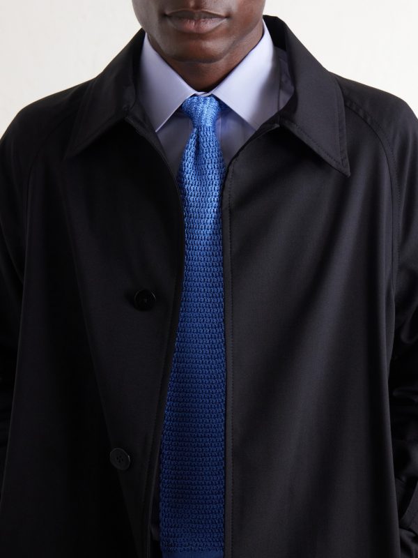 7.5cm Knitted Silk Tie - FR