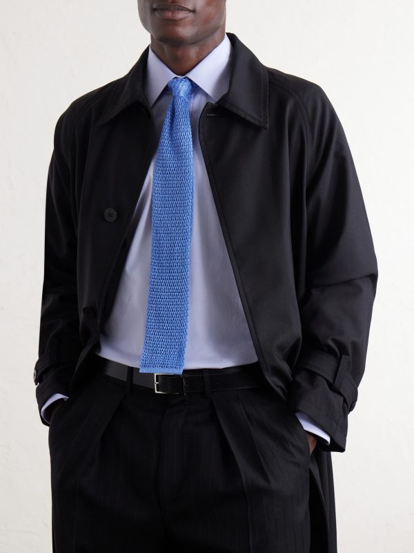 7.5cm Knitted Silk Tie - OU