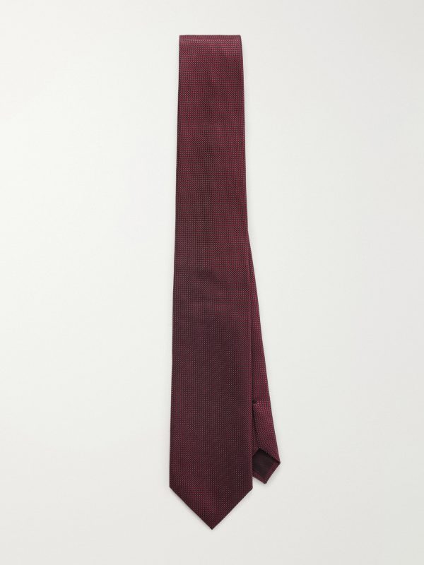 7cm Silk-Jacquard Tie