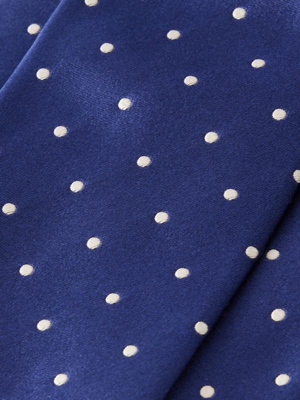 8cm Polka Dot Silk Tie - CU
