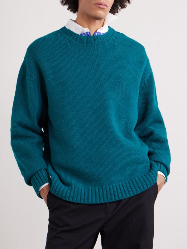 Wool and Cashmere-Blend Sweater - FR Wool and Cashmere-Blend Sweater - FR