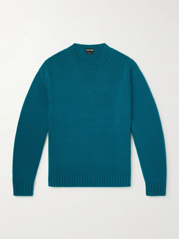 Wool and Cashmere-Blend Sweater Wool and Cashmere-Blend Sweater