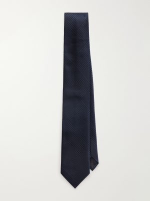 7cm Prince of Wales Checked Silk-Jacquard Tie