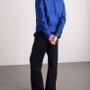 Slim-Fit Cotton-Satin Blouson Jacket - BK Slim-Fit Cotton-Satin Blouson Jacket - BK