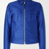 Slim-Fit Cotton-Satin Blouson Jacket Slim-Fit Cotton-Satin Blouson Jacket