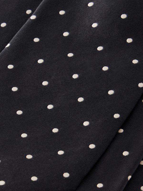 8cm Polka Dot Silk Tie - CU 8cm Polka Dot Silk Tie - CU