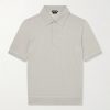 Cashmere and Silk-Blend Polo Shirt Cashmere and Silk-Blend Polo Shirt