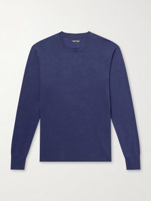 Lyocell and Cotton-Blend Jersey T-Shirt