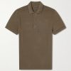 Slim-Fit Lyocell-Piqué Polo Shirt Slim-Fit Lyocell-Piqué Polo Shirt