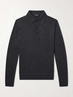 Cashmere and Silk-Polo Shirt Cashmere and Silk-Polo Shirt
