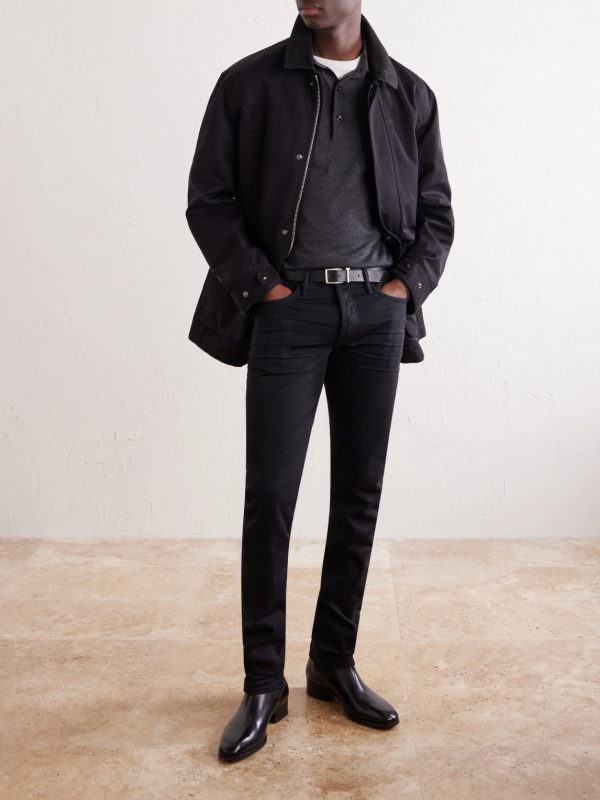 Cashmere and Silk-Polo Shirt - OU Cashmere and Silk-Polo Shirt - OU