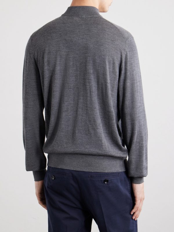 Wool Rollneck Sweater - BK Wool Rollneck Sweater - BK