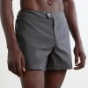Straight-Leg Mid-Length Swim Shorts - FR Straight-Leg Mid-Length Swim Shorts - FR