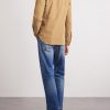 Slim-Fit Cotton-Corduroy Shirt - BK Slim-Fit Cotton-Corduroy Shirt - BK
