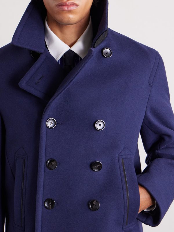 Double-Breasted Wool Coat - CU