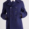 Double-Breasted Wool Coat - FR