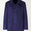 Double-Breasted Wool Coat