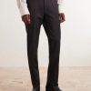 O'Connor Straight-Leg Mohair and Wool-Blend Suit Trousers - BK O'Connor Straight-Leg Mohair and Wool-Blend Suit Trousers - BK