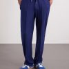 Straight-Leg Pintucked Cashmere Sweatpants - FR Straight-Leg Pintucked Cashmere Sweatpants - FR