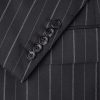 Atticus Slim-Fit Double-Breasted Striped Wool-Twill Suit Jacket - CU Atticus Slim-Fit Double-Breasted Striped Wool-Twill Suit Jacket - CU