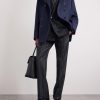 Atticus Slim-Fit Double-Breasted Striped Wool-Twill Suit Jacket - OU Atticus Slim-Fit Double-Breasted Striped Wool-Twill Suit Jacket - OU