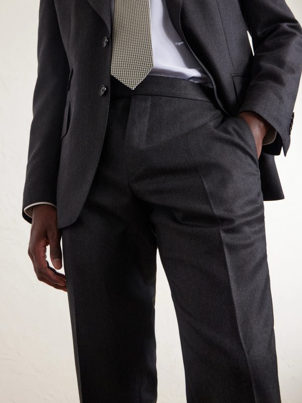 Shelton Straight-Leg Wool-Twill Suit Trousers - CU